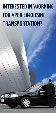 Interested in working for Apex Limousine Transportation?